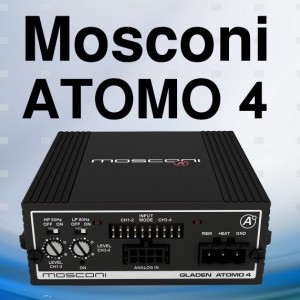 Mosconi Gladen Atomo 4 آمپلی فایر ماسکونی