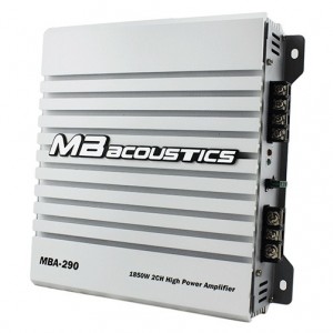 MBA 290 آمپلی فایر دوکانال شرکت ام بی آکوستیک