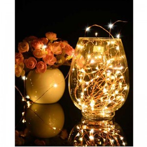 ریسه LED طرح مفتول باتری خور طول 5 متر