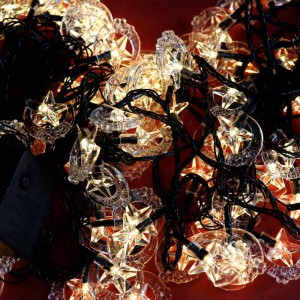 ریسه طرح ماه و ستاره آفتابی 8 متری