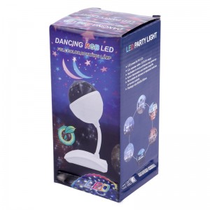 چراغ رقص نور گردان کهکشانی Dancing RGB LED