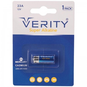 باتری ریموت کنترل Verity Super Alkaline 12V 23A