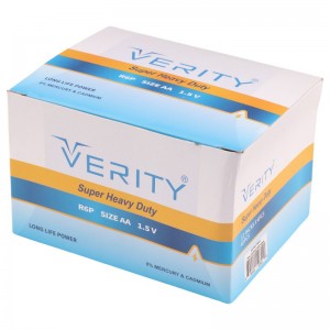 باتری چهارتایی قلمی Verity Super Heavy Duty R6P 1.5V AA