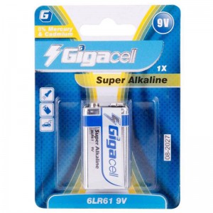 باتری کتابی Gigacell Super Alkaline 6RL61 9V