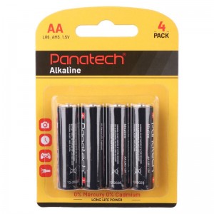 باتری چهارتایی قلمی Panatech Alkaline LR6 1.5V AA