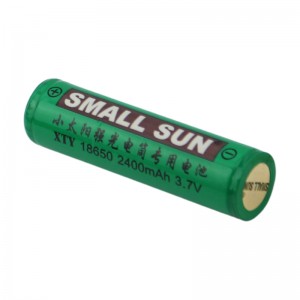 باتری لیتیومی شارژی Small Sun 18650 2400mAh