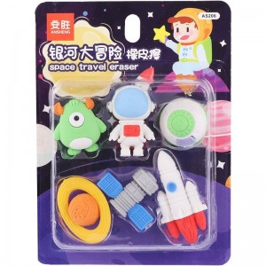 پاک کن فانتزی AS206 بسته 6 عددی