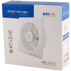 هواکش خانگی دمنده Damandeh Axiline VBX-20S2S 20cm