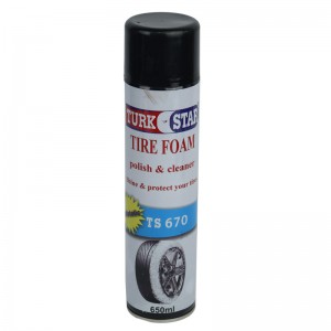 اسپری فوم لاستیک Turk Star TS-670 650ml