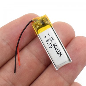 باتری لیتیوم 60mAh 26*9*3.5mm 350926