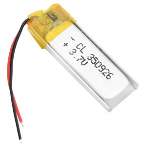 باتری لیتیوم 60mAh 26*9*3.5mm 350926