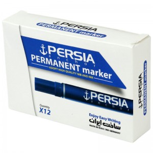 ماژیک معمولی پرشیا نوک گرد Persia P-202 بسته 12 عددی