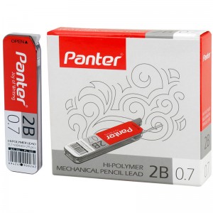 نوک مداد نوکی Panter PL107 0.7mm 2B بسته 12 عددی