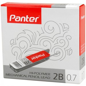 نوک مداد نوکی Panter PL107 0.7mm 2B بسته 12 عددی