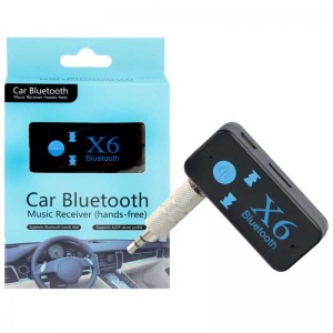 گیرنده بلوتوثی و رم خور شارژی Car Bluetooth X6 AUX