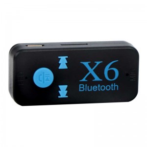 گیرنده بلوتوثی و رم خور شارژی Car Bluetooth X6 AUX