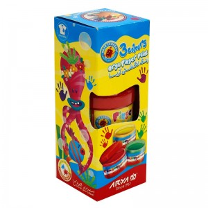 رنگ انگشتی 3 رنگ آریا Arya 7004