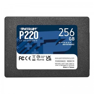 حافظه SSD پاتریوت Patriot P220 256GB