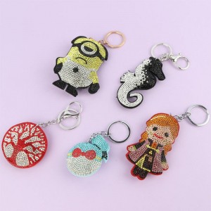 جاکلیدی نمدی نگین دار