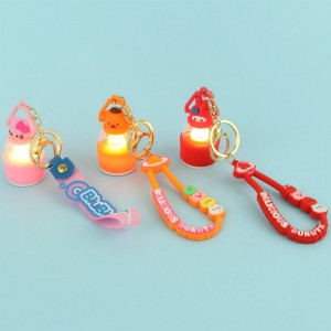 جاکلیدی چراغ دار فانوس سیلیکونی