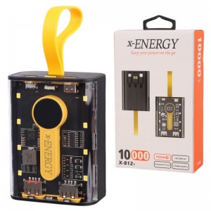 پاور بانک فست شارژ 10000 ایکس انرژی X-Energy X-812T PD 20W