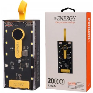 پاور بانک فست شارژ 20000 ایکس انرژی X-Energy X-822T PD 22.5W