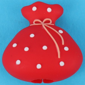 محافظ کابل شارژر طرح لباس قرمز