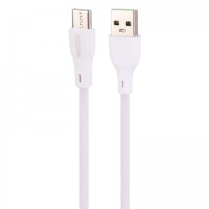 کابل تایپ سی فست شارژ Shoosh SH403C 5A 1.1m