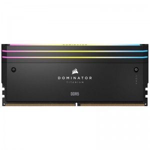 رم کامپیوتر Corsair Dominator Titanium RGB DDR5 64GB 6000MHz CL30 Dual