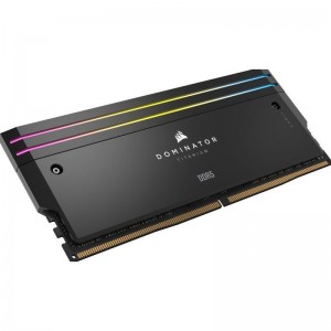 رم کامپیوتر Corsair Dominator Titanium RGB DDR5 64GB 6000MHz CL30 Dual