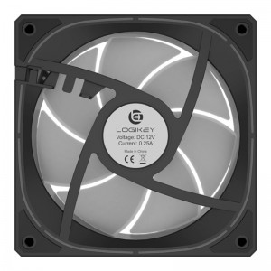 فن کیس لاجی کی LogiKey F324 ARGB 12*12 بسته 3 عددی