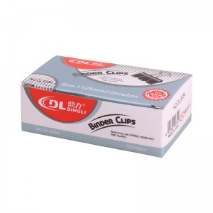 گیره دوبل DL Dingli DL.8354 25mm بسته 12 عددی