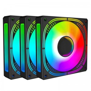 فن کیس لاجی کی LogiKey F324 ARGB 12*12 بسته 3 عددی