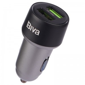 شارژر فندکی فست شارژ Biva CC-36 3A QC3.0 PD 18W