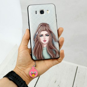 آویز فلش و موبایل فلزی بسته 2 عددی