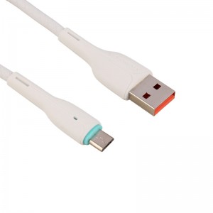 کابل میکرو یو اس بی فست شارژ Denmen D16V 3.6A 1m