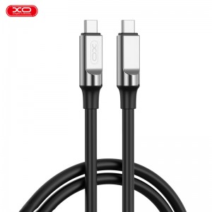 کابل تبدیل فست شارژ XO XO-NB-Q252B Type-C To Type-C 60W 1m