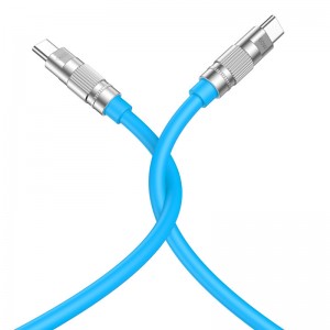کابل تبدیل فست شارژ XO XO-NB-Q228B Type-C To Type-C PD 60W 1.2m