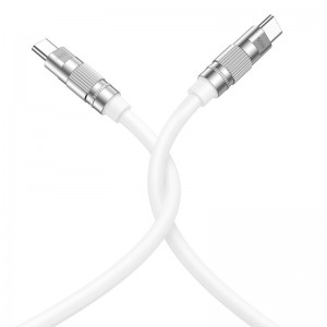 کابل تبدیل فست شارژ XO XO-NB-Q228B Type-C To Type-C PD 60W 1.2m