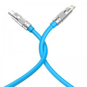 کابل تبدیل فست شارژ XO XO-NB-Q228A Type-C To Lightning PD 27W 1.2m