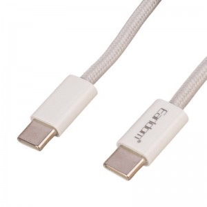 کابل تبدیل فست شارژ Earldom EC-196C-C Type-C To Type-C PD 60W 1m