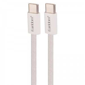کابل تبدیل فست شارژ Earldom EC-196C-C Type-C To Type-C PD 60W 1m