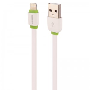 کابل آیفونی فست شارژ Arson AN-M2 2.4A 2m