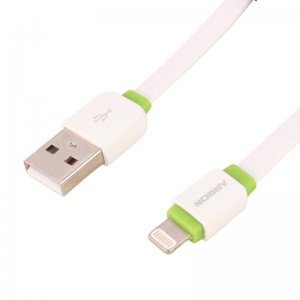 کابل آیفونی فست شارژ Arson AN-M2 2.4A 2m