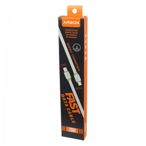 کابل آیفونی فست شارژ Arson AN-M2 2.4A 2m