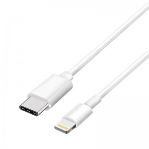 کابل تبدیل اورجینال iPhone Type-C to Lightning 1m سرجعبه