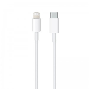 کابل تبدیل اورجینال iPhone Type-C to Lightning 1m سرجعبه