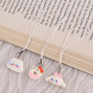 آویز فلش و موبایل فانتزی سفید