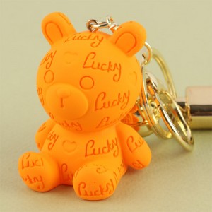 جاکلیدی سنگی خرس طرح Lucky