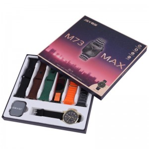 ساعت هوشمند JSYES M73 Max 49mm + یک عدد ساعت عقربه ای